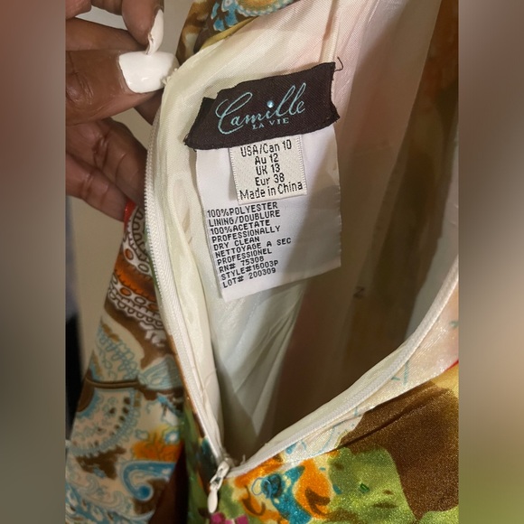 Camille LA VIE by Niki Lucas open back evening gown - Picture 5 of 5